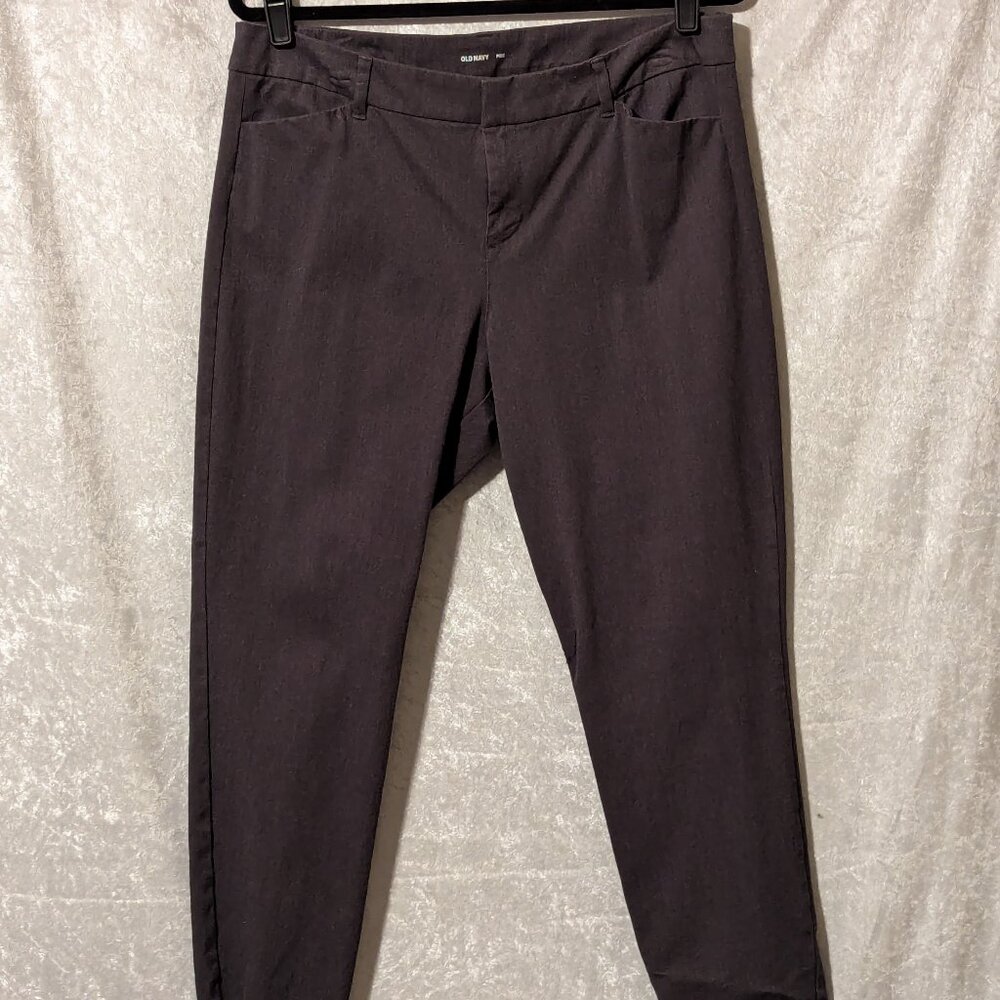 Old Navy Dark Grey Pixie Trousers EUC